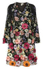 YAS Kjole - Flowering - Black