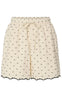 YAS Shorts - Dobby - Gardenia