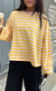 Say INA Copenhagen Bluse - Emilia - Yellow Striped