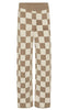 A-View Bukser - Kiras - Brown Check