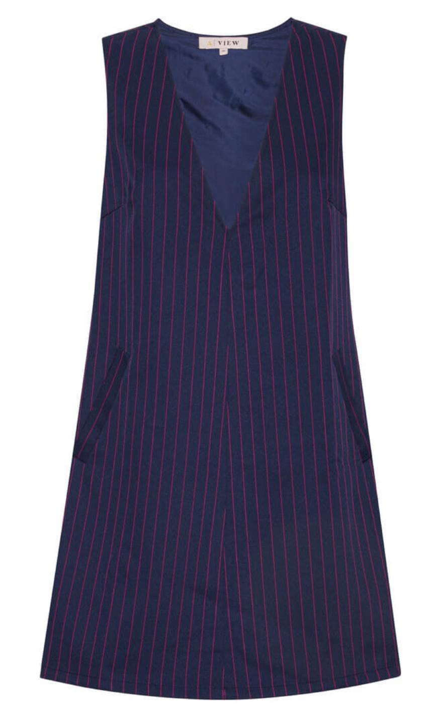 A-View Kjole - Denise - Navy