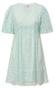 A-View Kjole - Scarlet - Light Blue