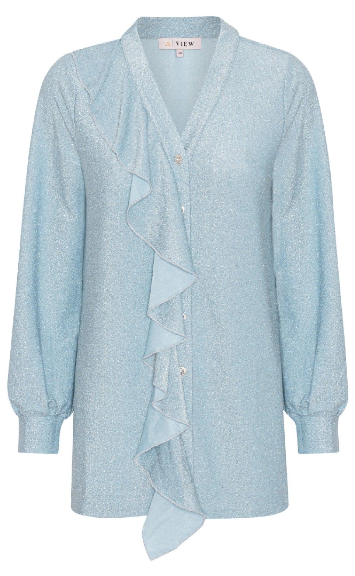 A-View Long Shirt - Poxy - Light Blue