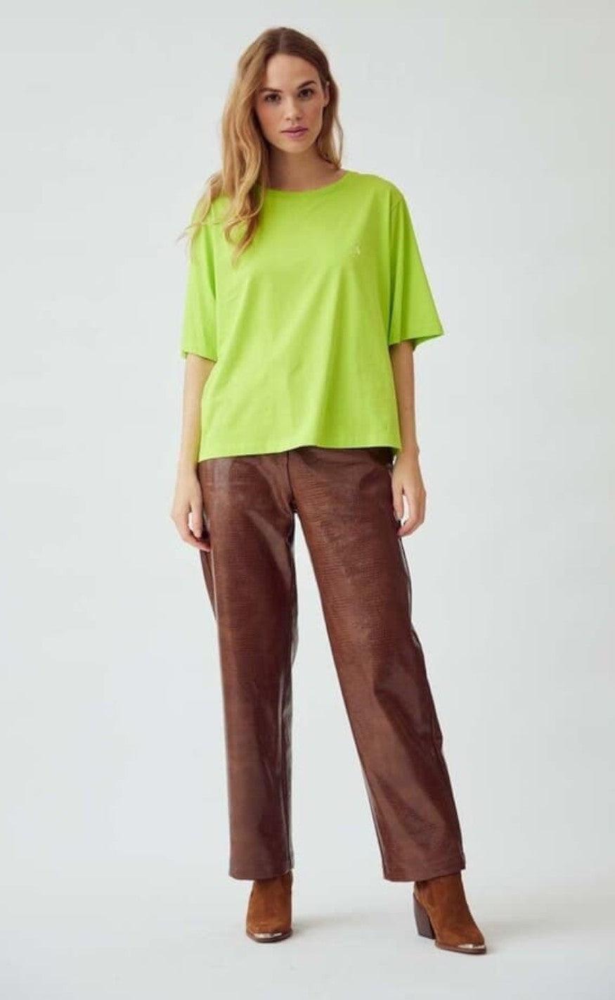 A-View T-shirt - Sila - Green