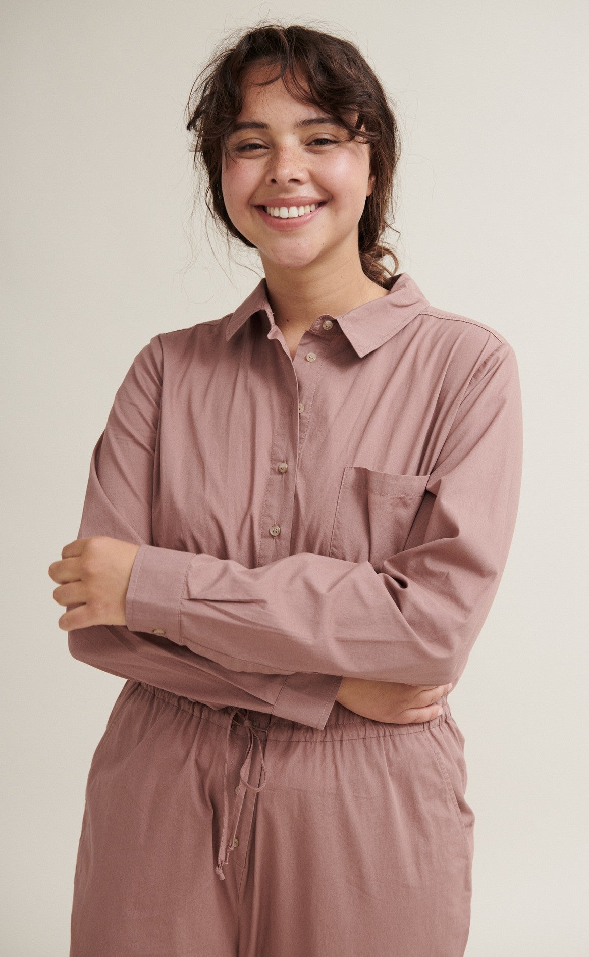 Basic Apparel Buksedragt - Vilde - Acorn