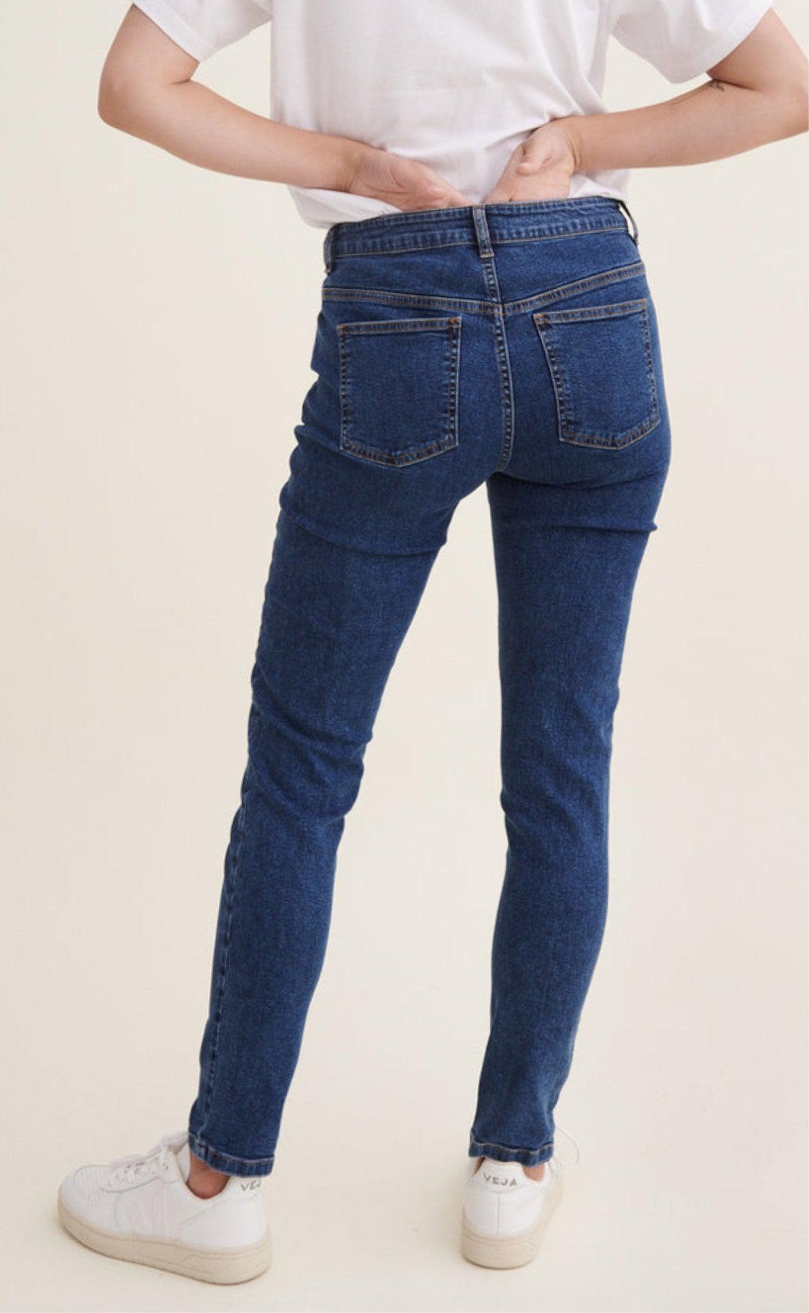 Basic Apparel Bukser - Eve - Mid Blue