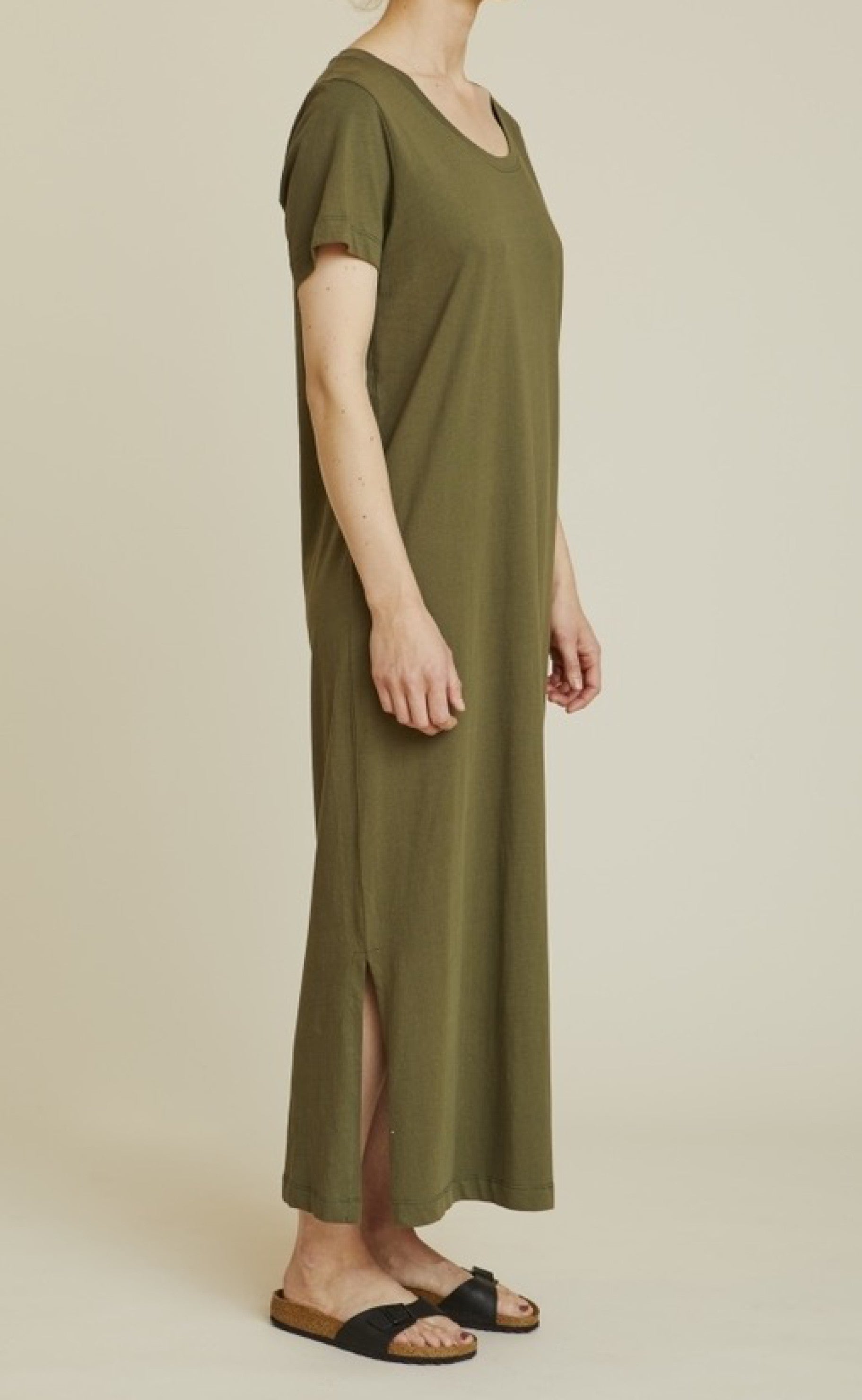 Basic Apparel Kjole - Rebekka - Army