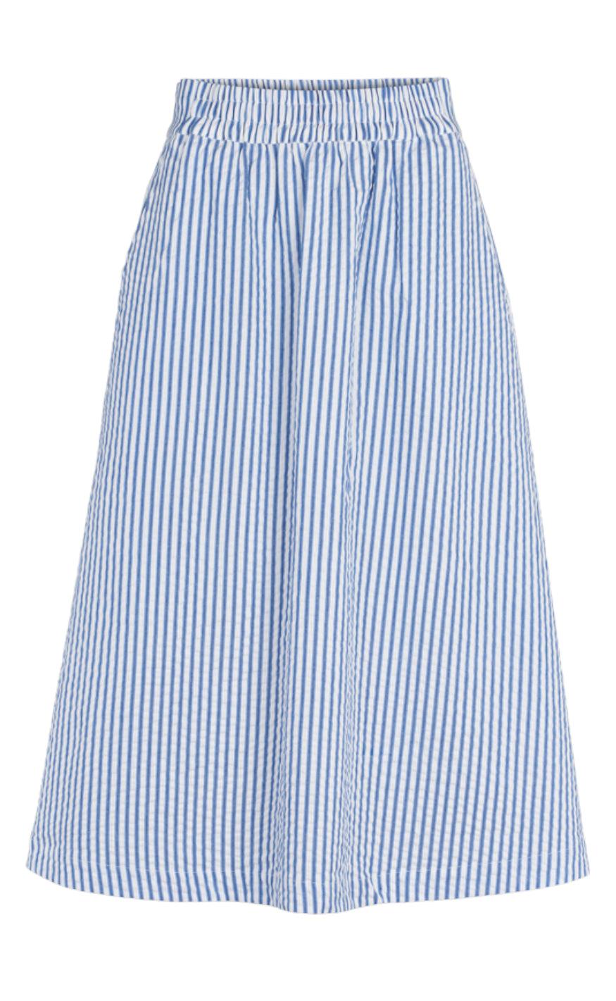 Basic Apparel Nederdel - Tilde - Limoges/Bright White