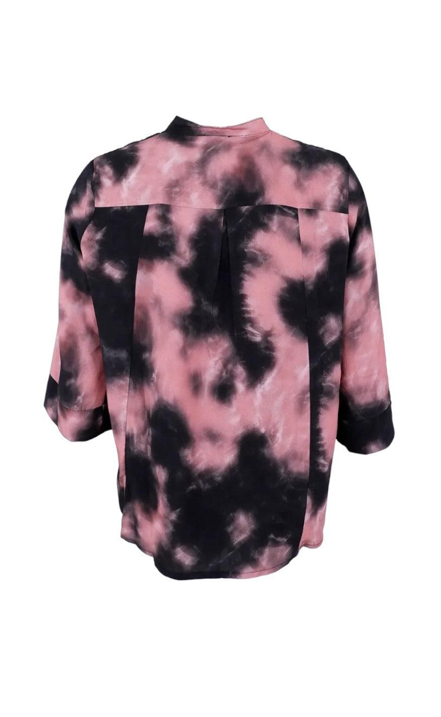 Black Colour Bluse - Kenna - Black Rose