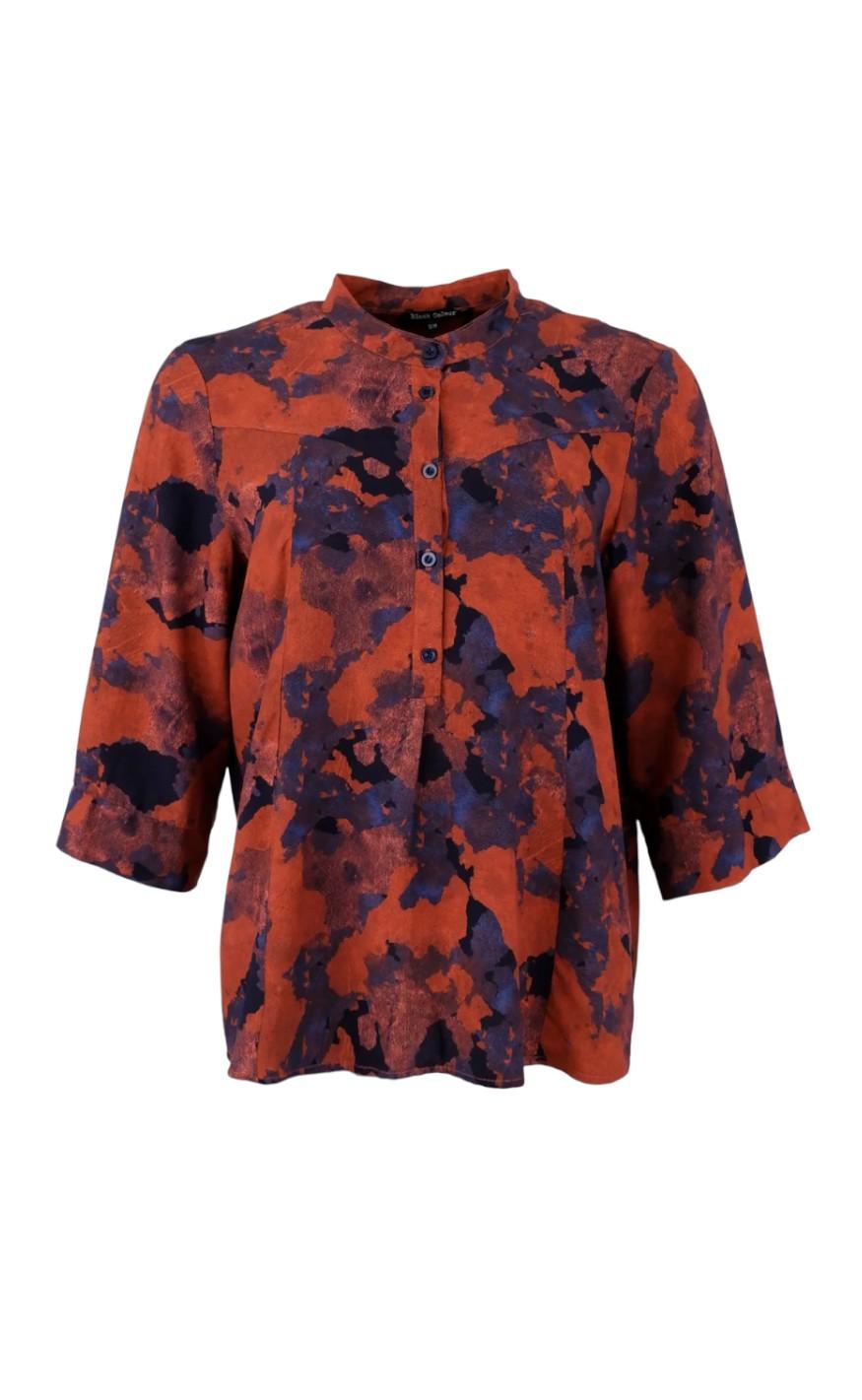 Black Colour Bluse - Kenna - Rust