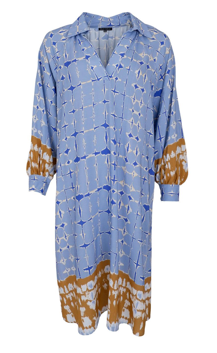 Black Colour Kjole - Betty - Light Blue