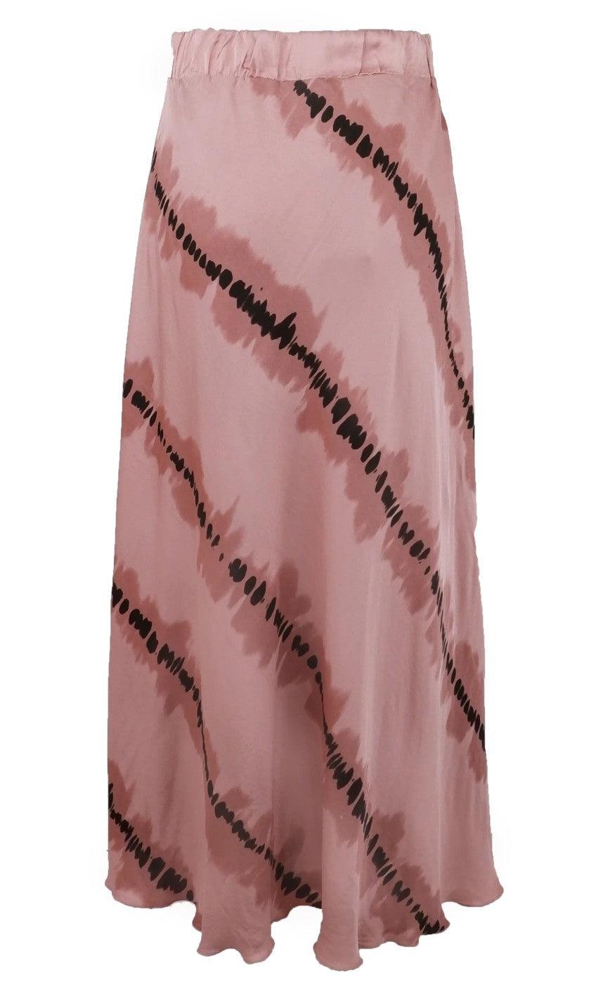 Black Colour Nederdel - Afia - Dust Rose