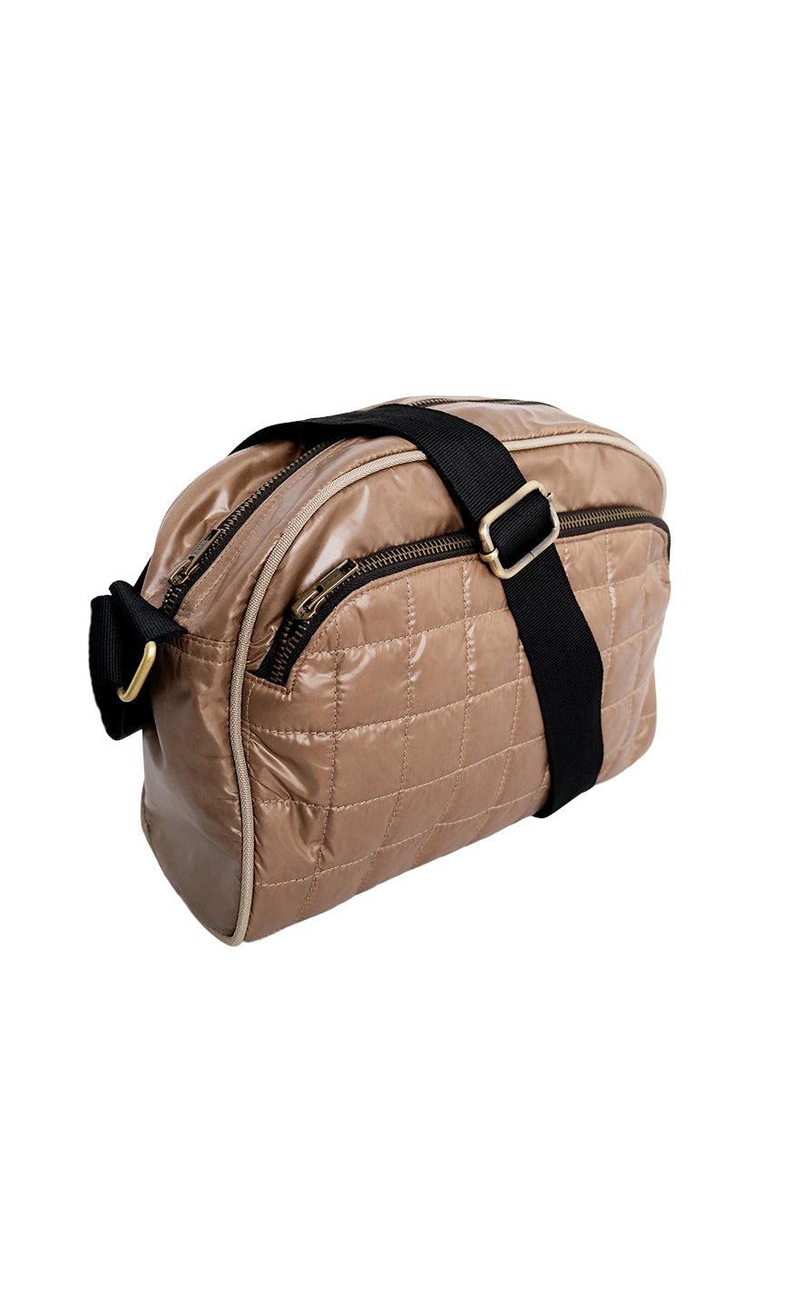 Black Colour Taske - Lucky - Nougat