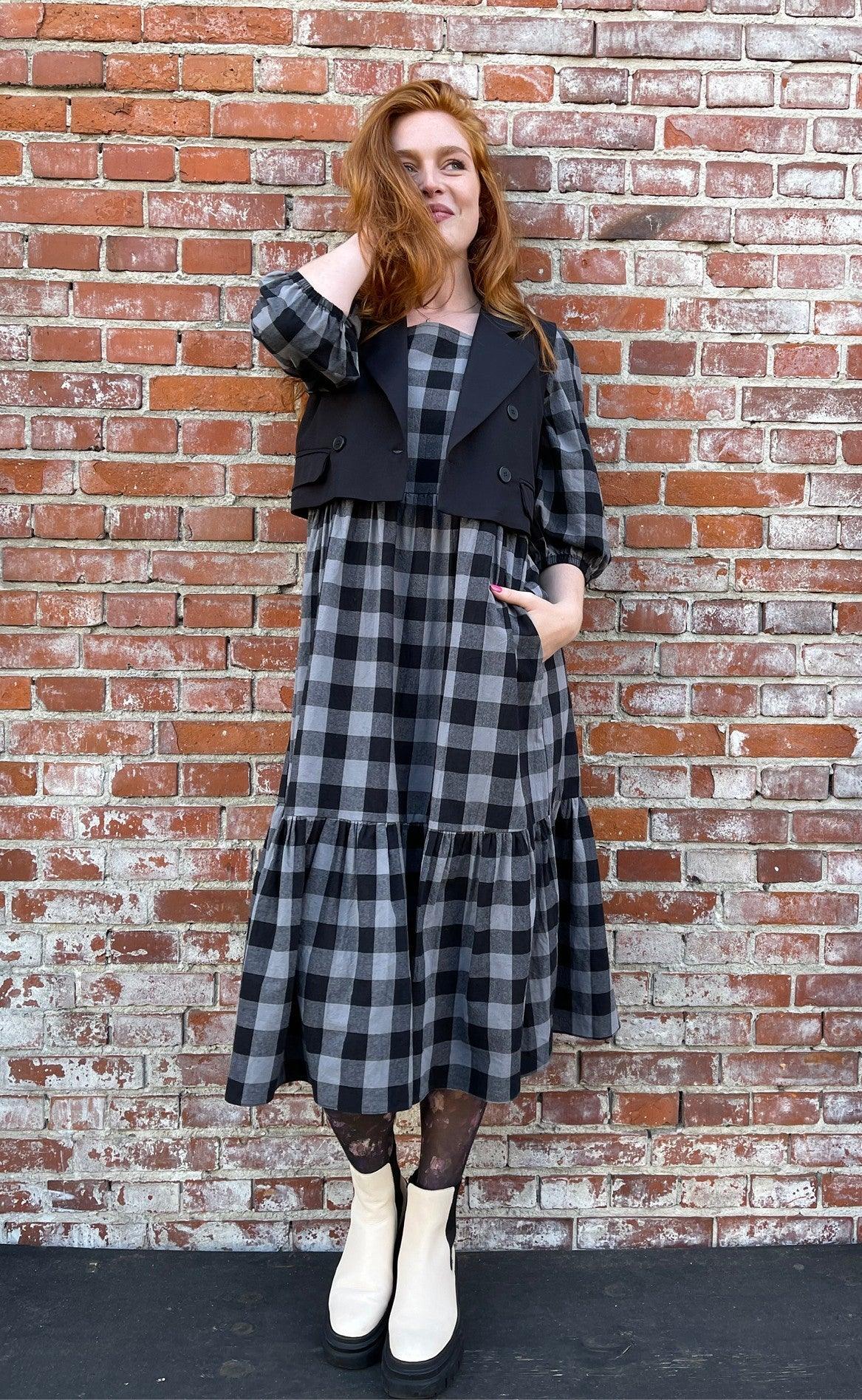 Black Colour Vest - Jazz - Black