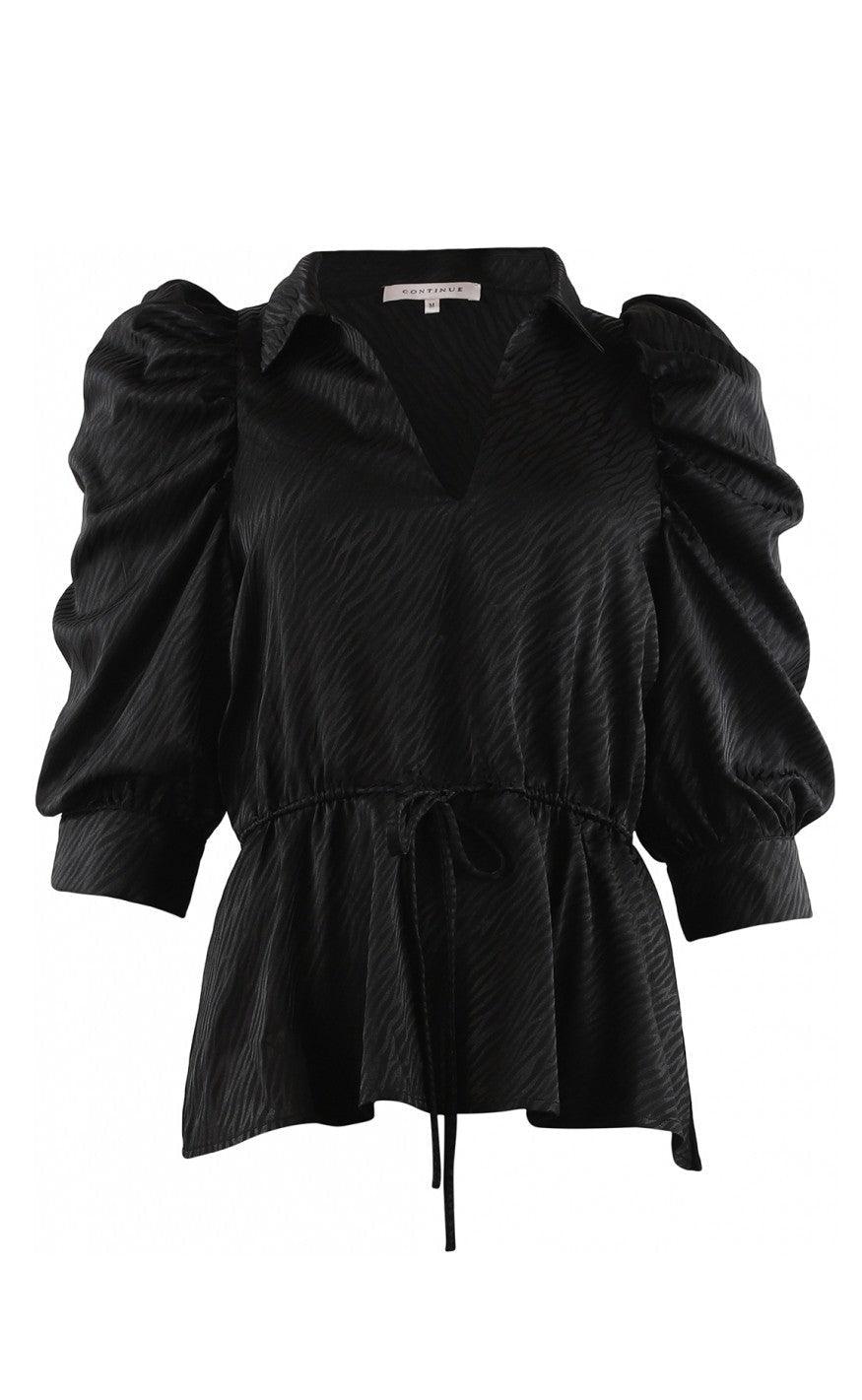 Continue Bluse - Cita - Black