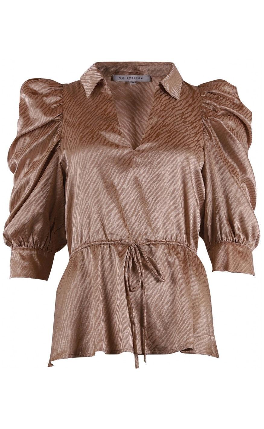 Continue Bluse - Cita - Sand