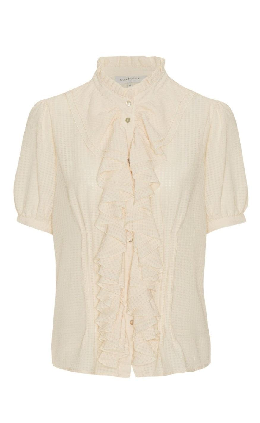 Continue Bluse - Frida - Sand