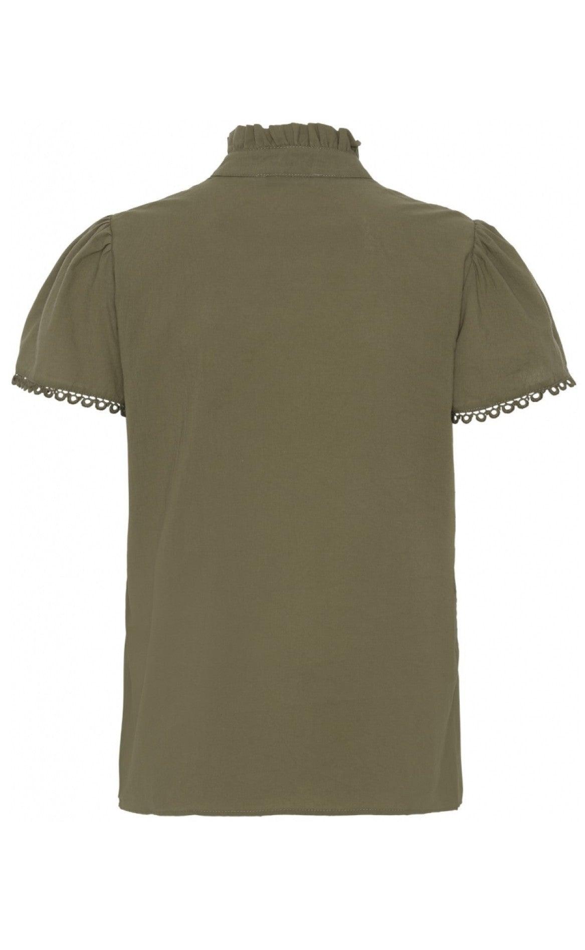 Continue Bluse - Isabella - Army