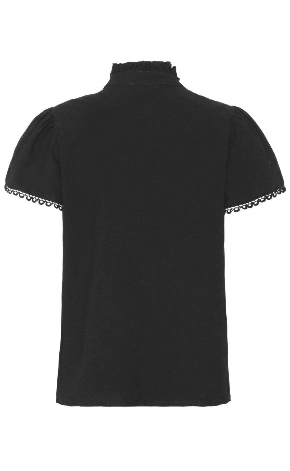 Continue Bluse - Isabella - Black