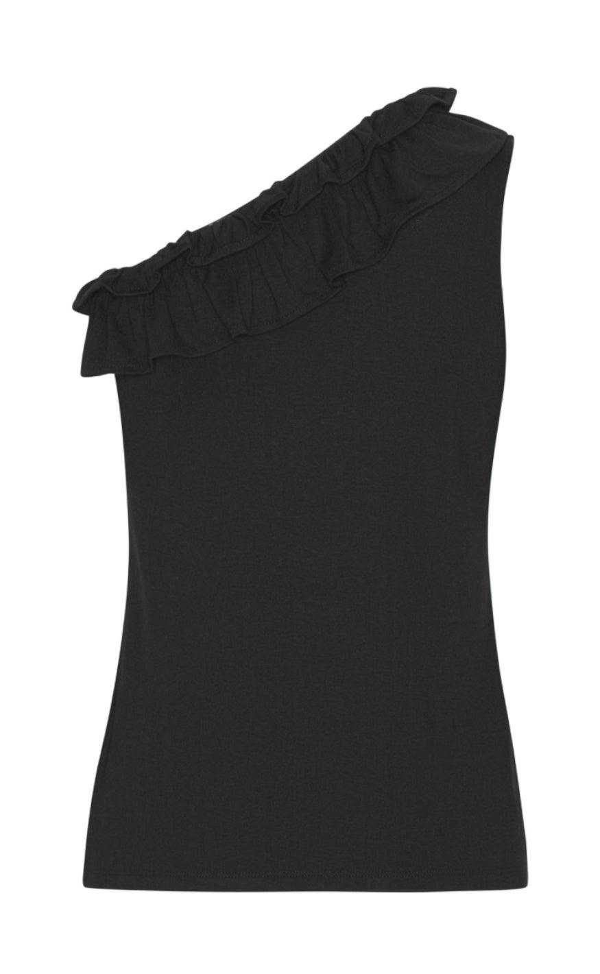 Continue Top - Josefine Jersey - Black