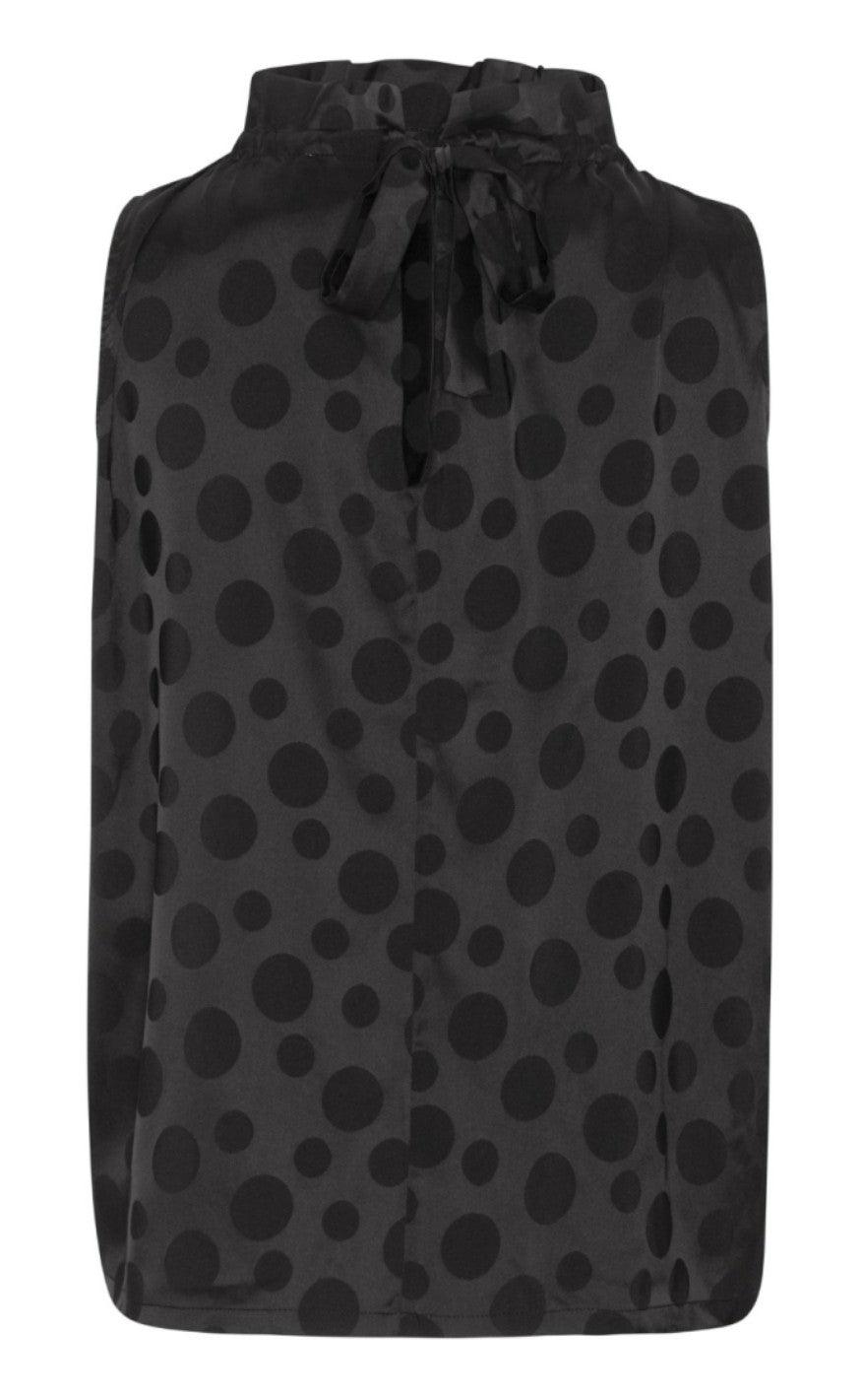 Continue Top - Liva Dot - Black