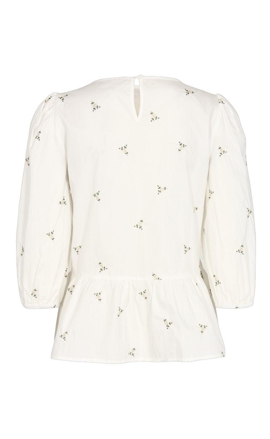 Freequent Bluse - Briana - Off White Mix