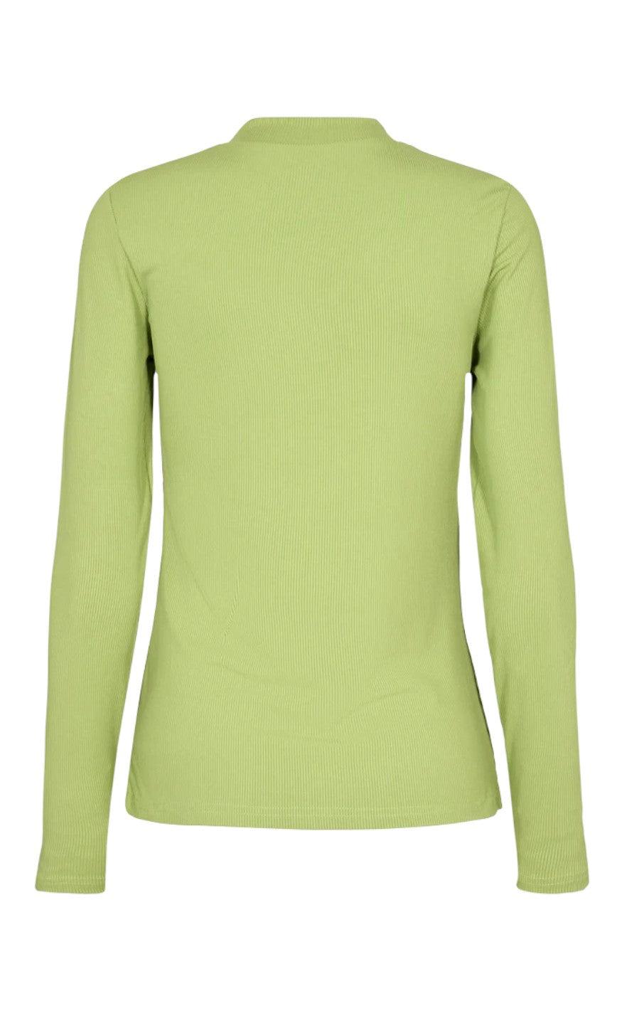 Freequent Bluse - Elduna - Lime Green