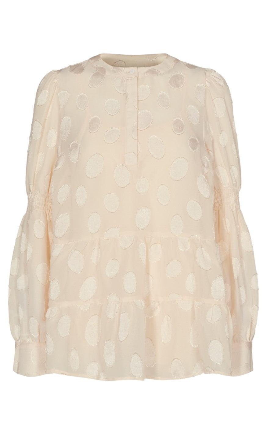 Freequent Bluse - Livys - Birch