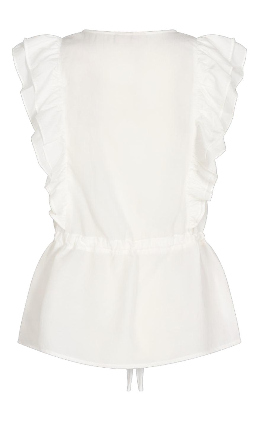 Freequent Bluse - Lollo - Off White