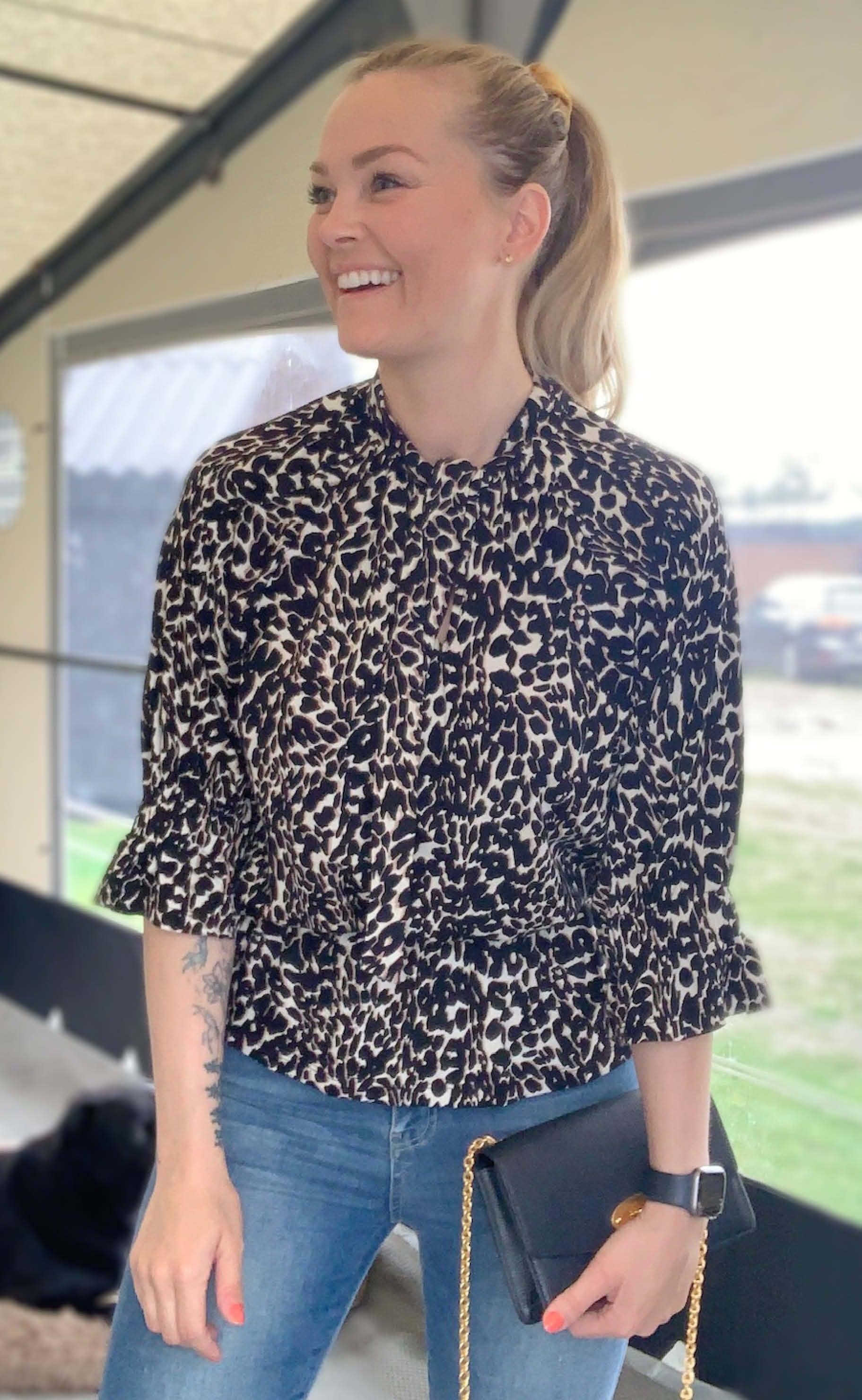 Freequent Bluse - Maru - Black