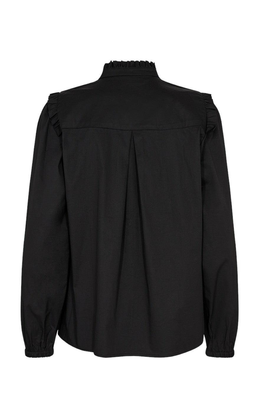 Freequent Bluse - Myrtille - Black