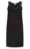 Freequent Kjole - Bicco Rib - Black