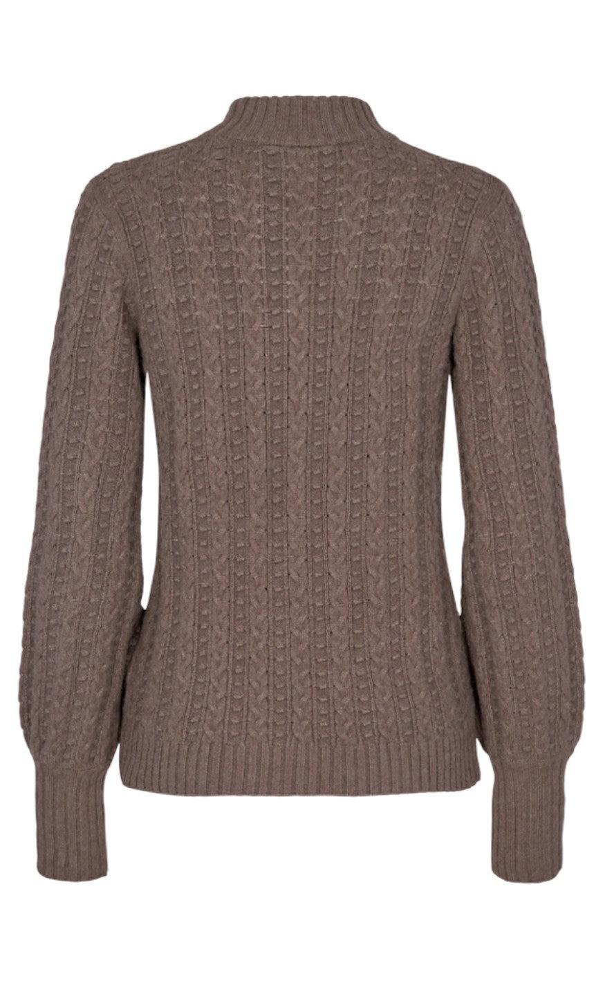 Freequent Pullover - Claura Pattern - Morel Melange