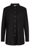 Freequent Skjorte - Lava Simple - Black