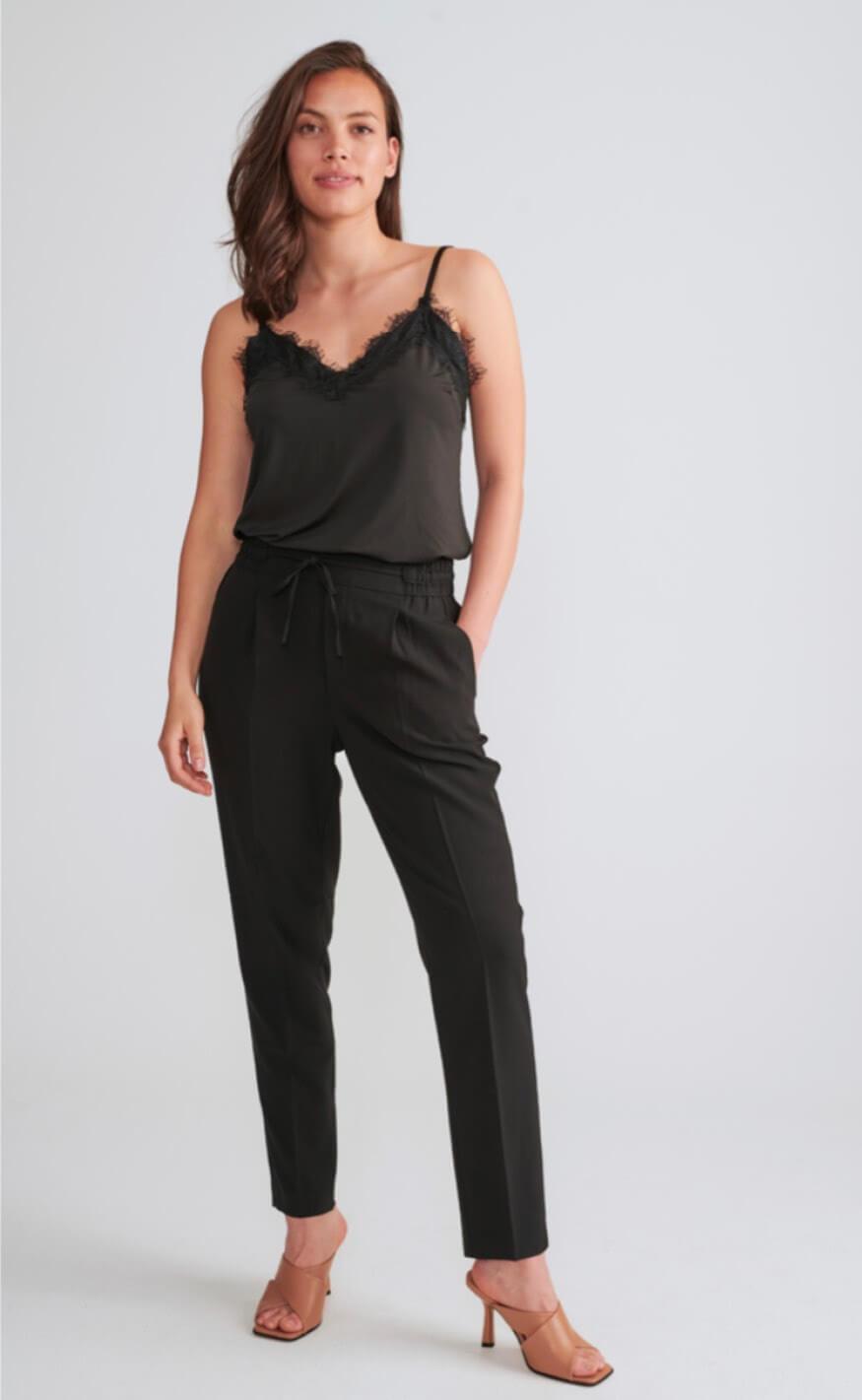 Freequent Top - Bicco Strap - Black