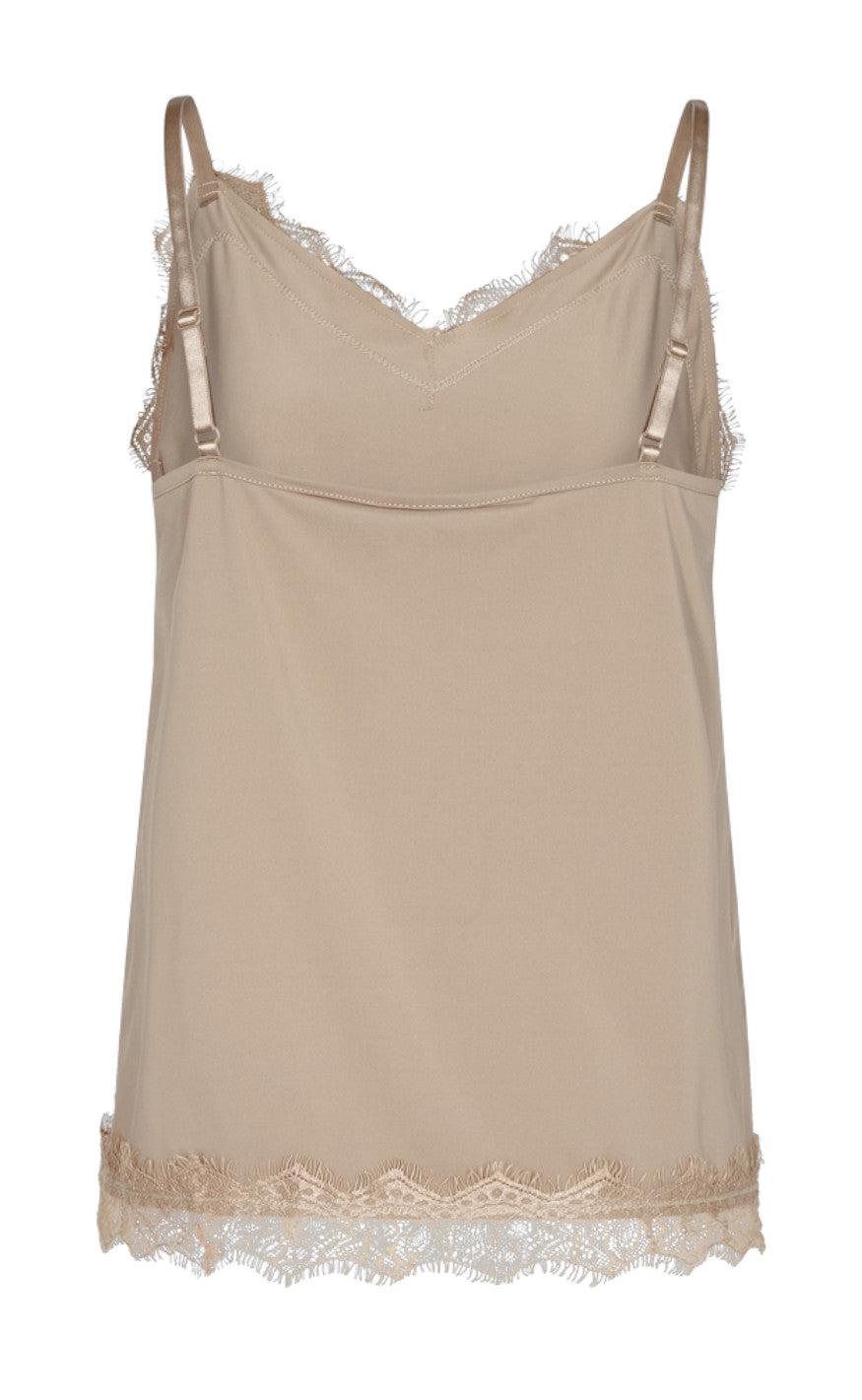 Freequent Top - Bicco Strap - Desert Taupe