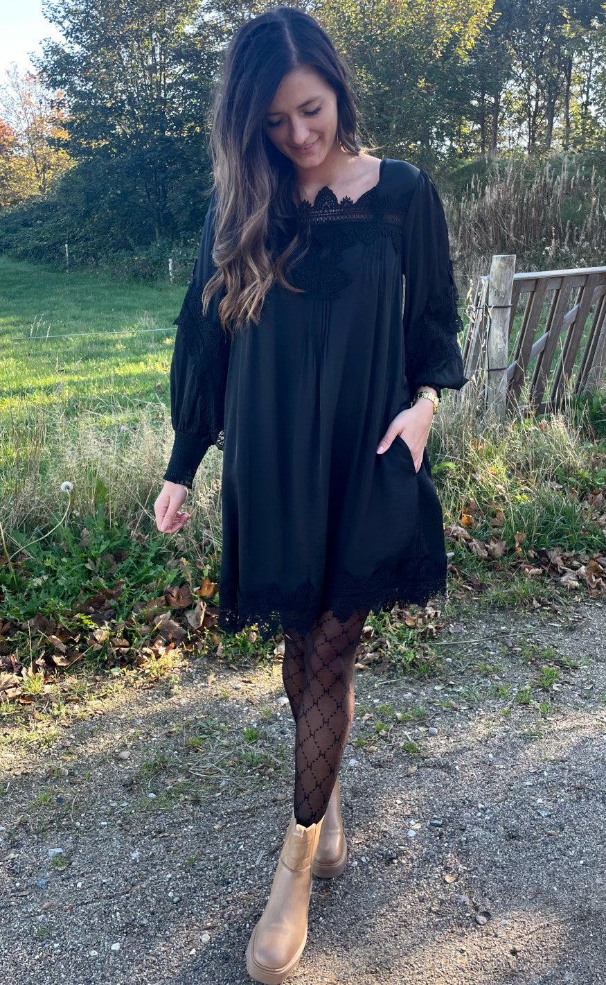 Gossia Kjole - Zosia - Black