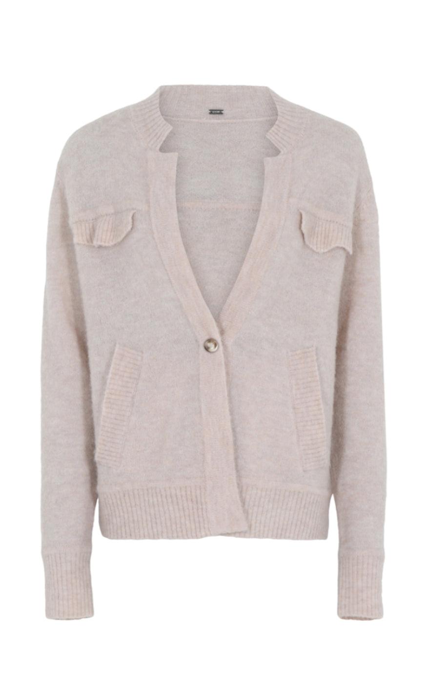 Gustav cardigan - Bera - Pearl