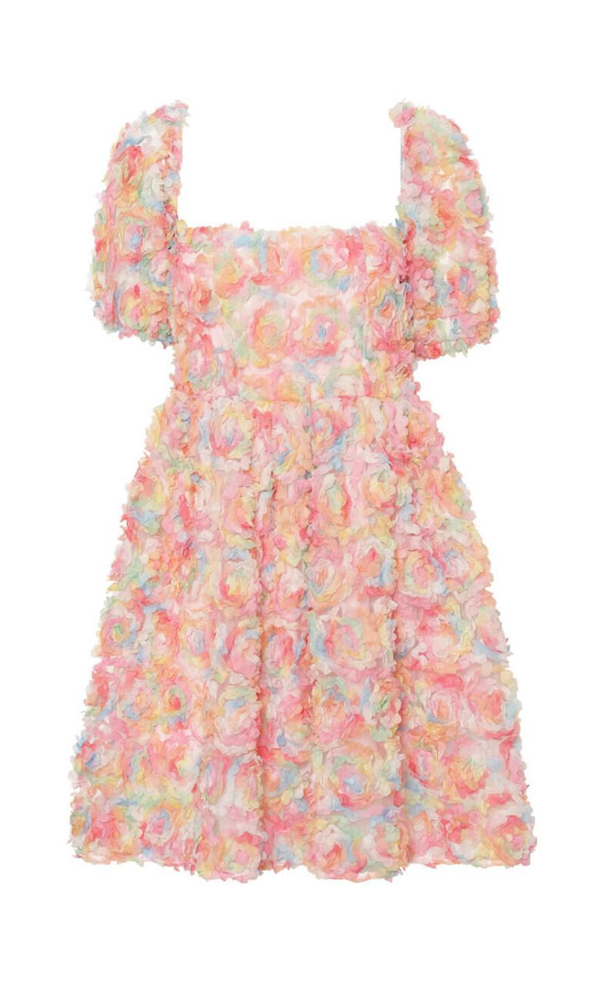 Hunkøn Kjole - Leia Dress - Rainbow