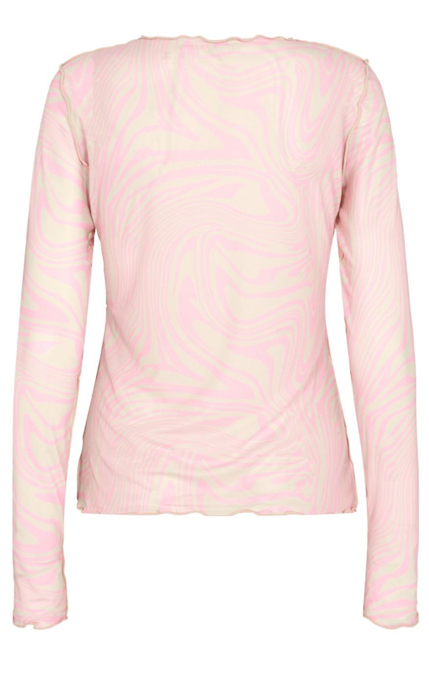 Liberte Bluse - Mesh - Rose Marble