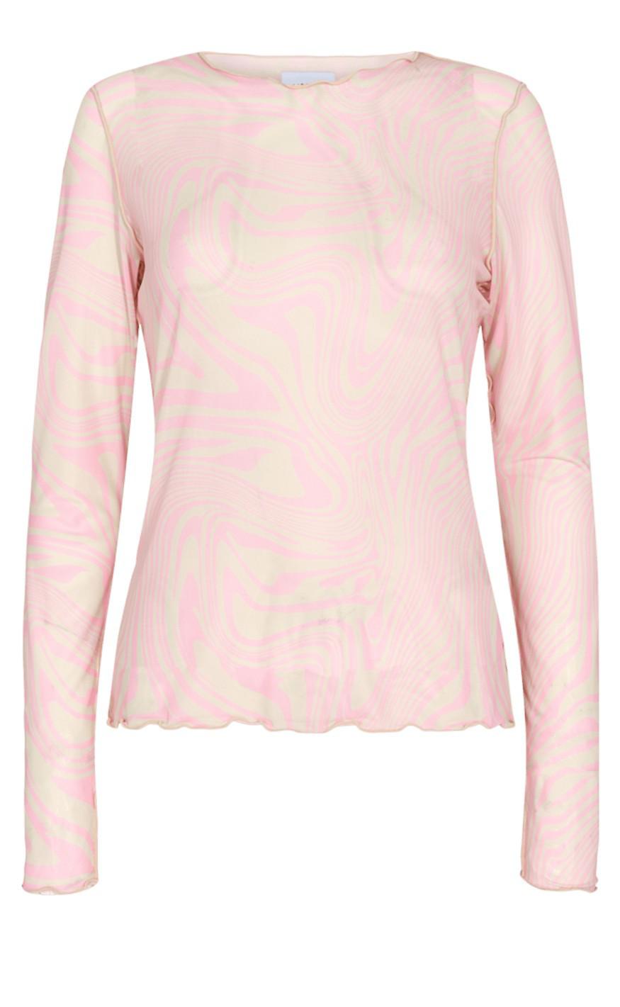 Liberte Bluse - Mesh - Rose Marble