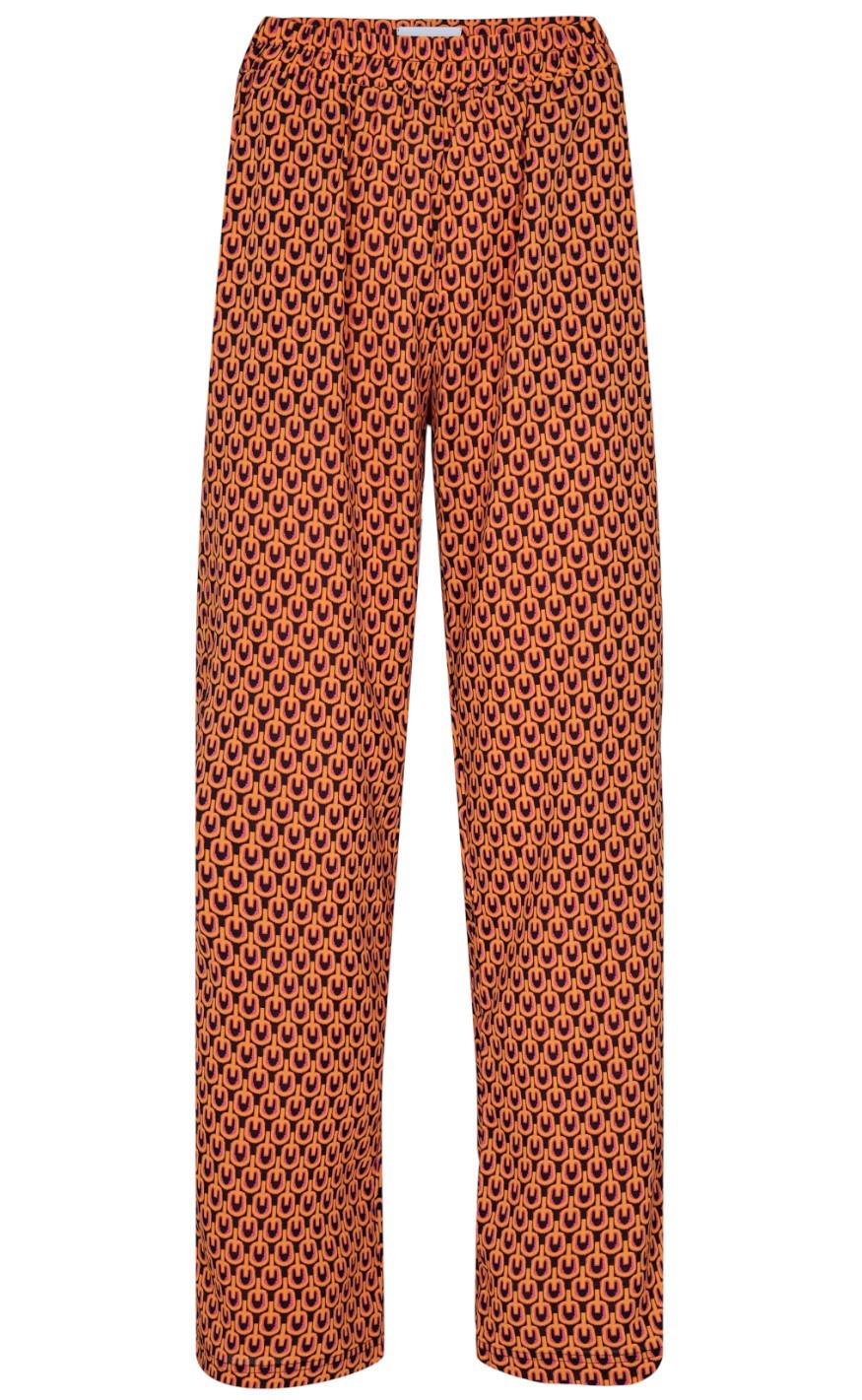 Liberte Bukser - Edna - Black Orange