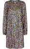Liberte Kjole - Lamilla - Black Multi Sequins