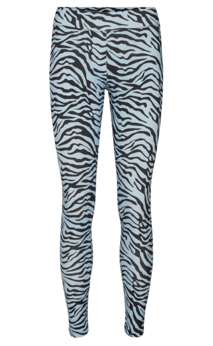 Liberte Leggings - Ninni - Light Blue Zebra