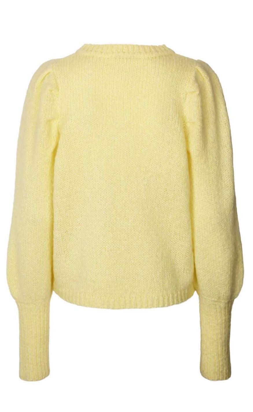 Lollys Laundry Bluse - Priscilla - Light Yellow