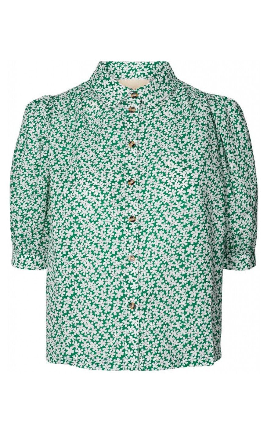 Lollys Laundry Bluse - Zoe - Green