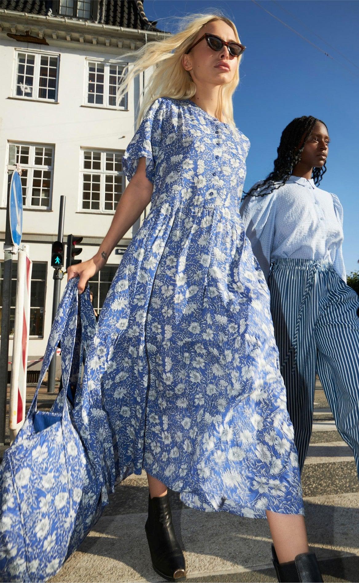 Lollys Laundry Taske - Beach - Flower Print