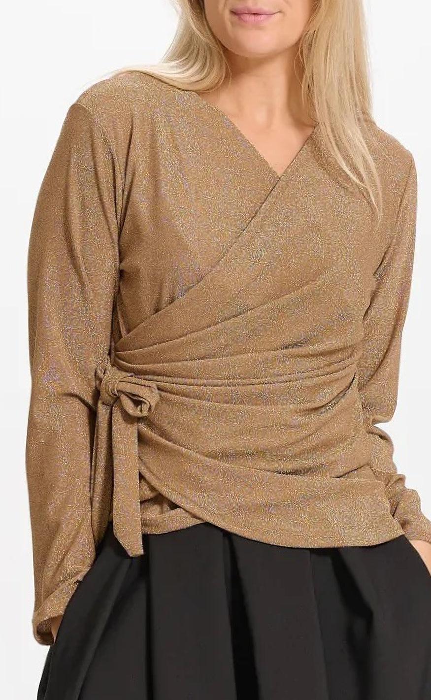 Marta Du Chateau Bluse - 1612 - Beige