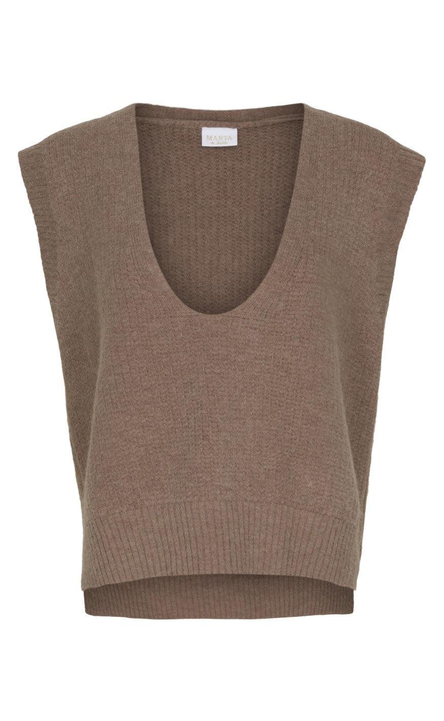 Marta Du Chateau Vest - M983 - Choco