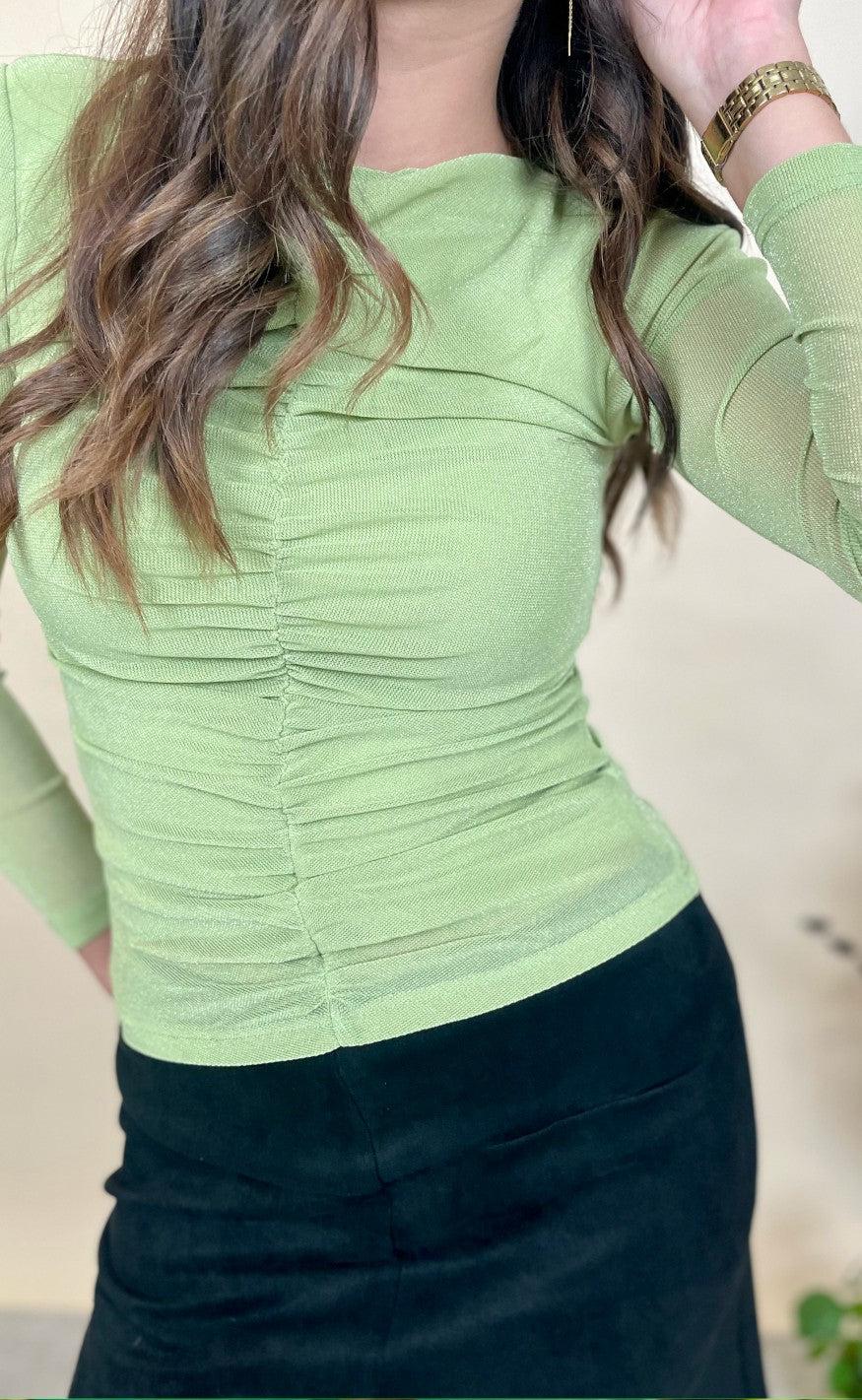 MbyM Bluse - Jeevan-M - Pear